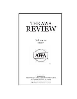 The Awa Review