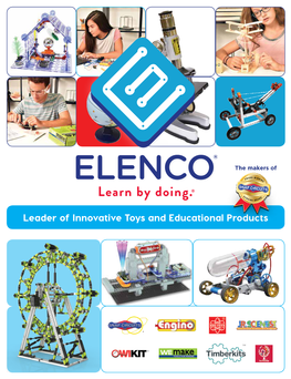 Leader of Innovative Toys and Educational Products ELENCO CELEBRATES 46 YEARS AS a LEADER in STEM EDUCATION