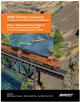 BNSF Railway 2019 R-1.Xlsx
