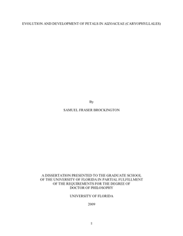 University of Florida Thesis Or Dissertation Formatting