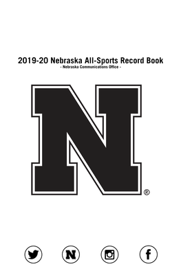 2019-20 Nebraska All-Sports Record Book