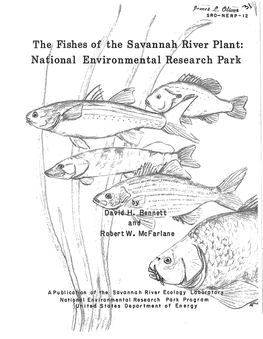 The Fishes of the Savannah River Plant: National Environmental