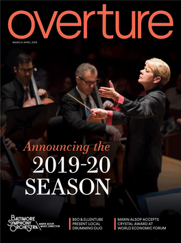 Announcing the 2019-20 SEASON