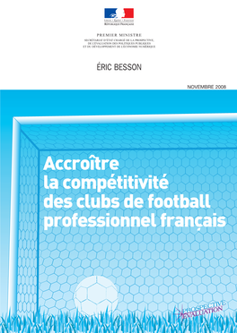 Accroître La Compétitivité Des Clubs De Football Professionnel Français Introduction