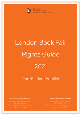 London Book Fair Rights Guide 2021