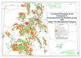 Comparison of Roadless Inventories State-Wide