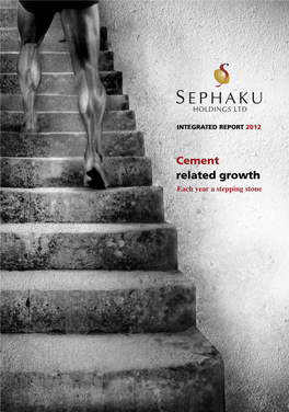 Cement Related Growth Each Year a Stepping Stone