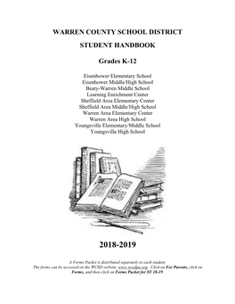 18-19 Student Handbook