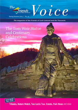 The the Tom Weir Statue and Centenary Celebrations