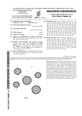 WO 2016/178688 Al 10 November 2016 (10.11.2016) P O P C T