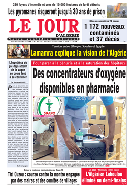 Des Concentrateurs D'oxygène Disponibles En Pharmacie