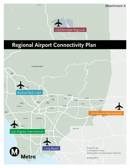 Regional Airport Connectivity Plan Summary