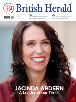 JACINDA ARDERN a Leader of Our Times