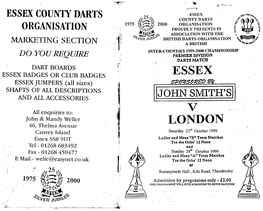 Essex County Darts Organisation