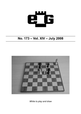 No. 173 – Vol. XIV – July 2008