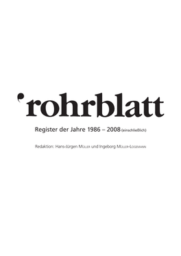 Rohrblatt Herunterladen