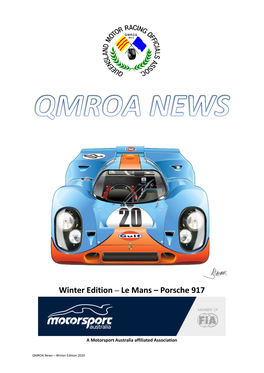 Le Mans – Porsche 917