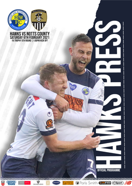 FA Trophy 5Th Round Match Day Programme