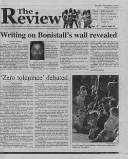 Riting on Bonistall's Wall Revealed