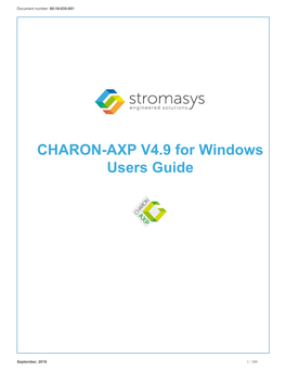 CHARON-AXP V4.9 for Windows Users Guide