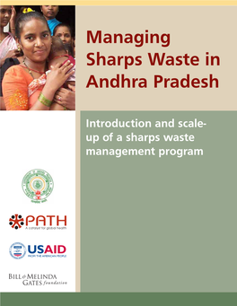 Introduction and Scale-Up of a Sharps Waste Management Program