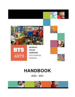 Btsarts Handbook 2020-2021