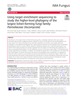 Using Target Enrichment Sequencing to Study the Higher
