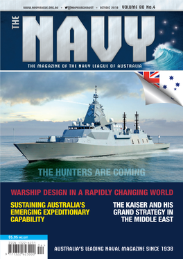 The Navy Vol 80 No 4 Oct 2018