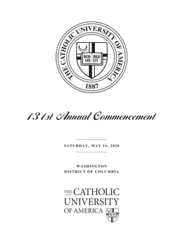 Commencement Program