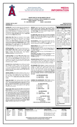 Angels Game Notes