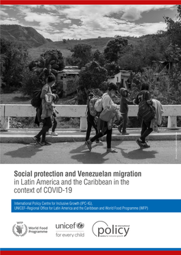 Social Protection and Venezuelan Migration in Latin America and The