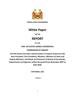 White Paper REPORT