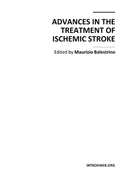 Advances in the Treatment of Ischemic Stroke
