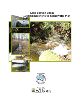 Lake Samish Basin Comprehensive Stormwater Plan   