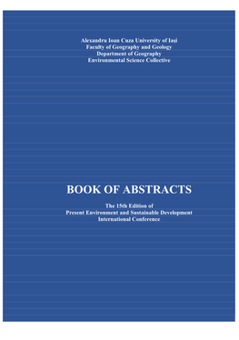 Book of Abstracts