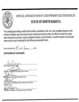 Primary Election 6-09-2020.Pdf