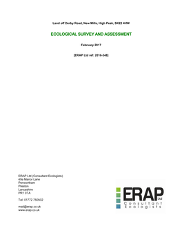 Ecological Survey and Assessment