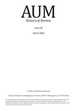 Historical Review
