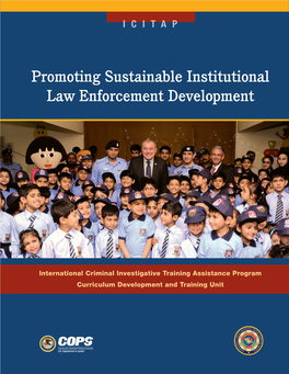 Promoting Sustainable Institutional Law Enforcement Development