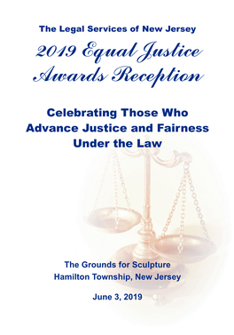 2019 Equal Justice Awards Reception