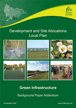 Green Infrastructure Background Paper (Addendum) 2016