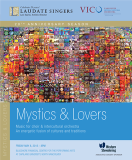 Program: Mystics & Lovers