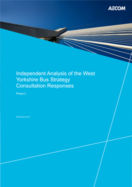 Independent Analysis of the Bus Strategy Consultation Responses
