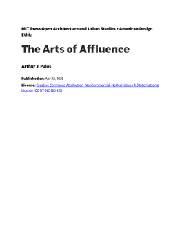 The Arts of a Uence