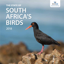 State of South Africa's Birds Report 2018