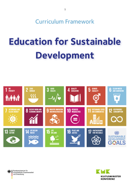 Curriculum Framework Education for Sustainable Development