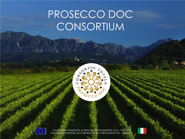 Recognition of Prosecco DOC Product Specification