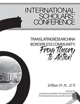 6International Conference Scholars'