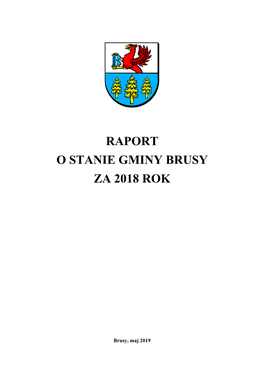 Raport O Stanie Gminy Brusy Za 2018 Rok