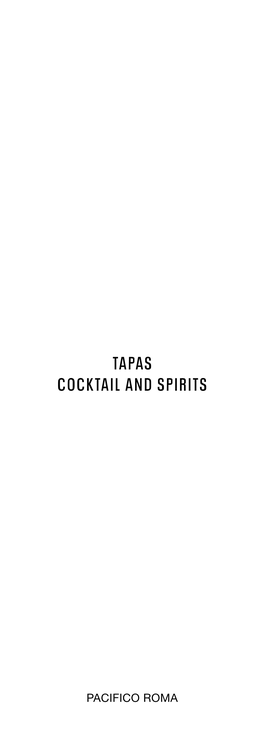 Cocktail and Spirits